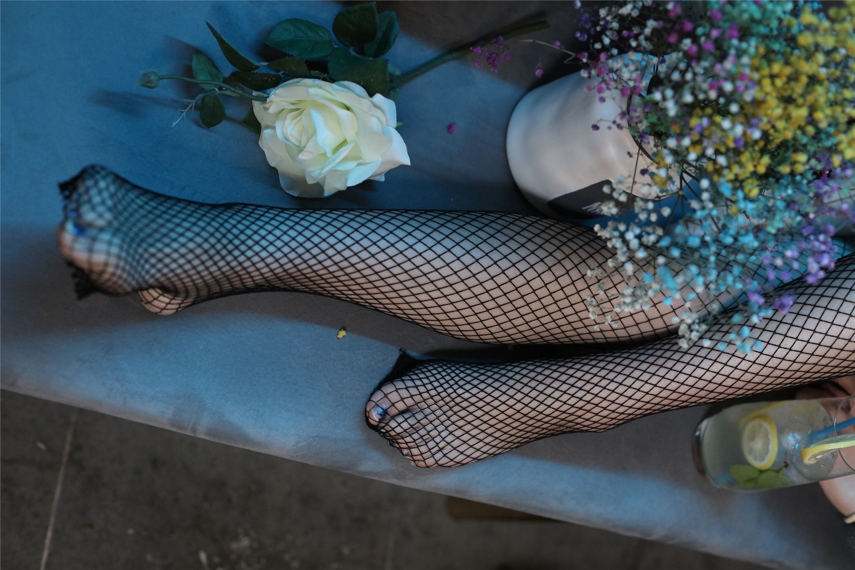 奈丝写真 NO.010 喵喵-用“渔网”俘获你